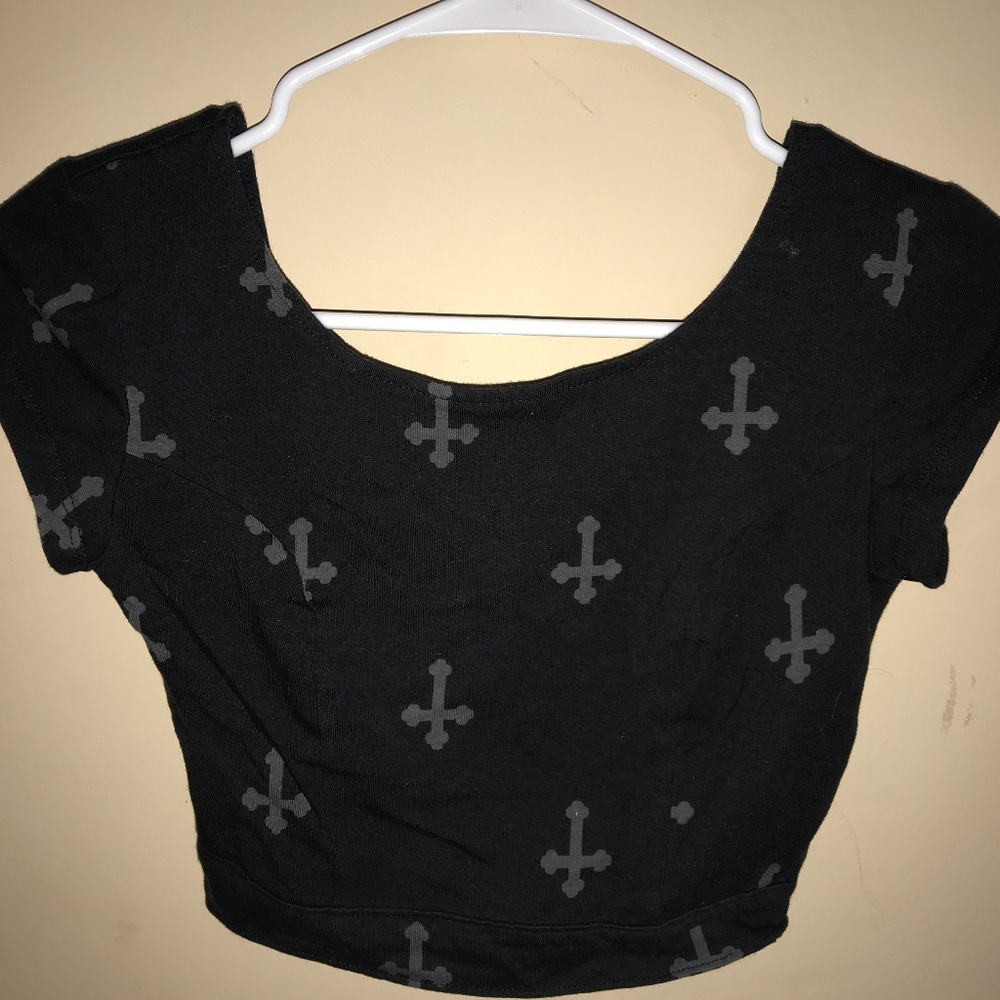 Cross Crop Top